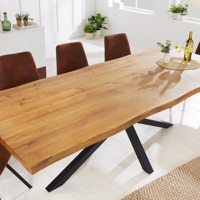 Esstisch Cosmos Star: Eiche 240 cm – 50 mm natur