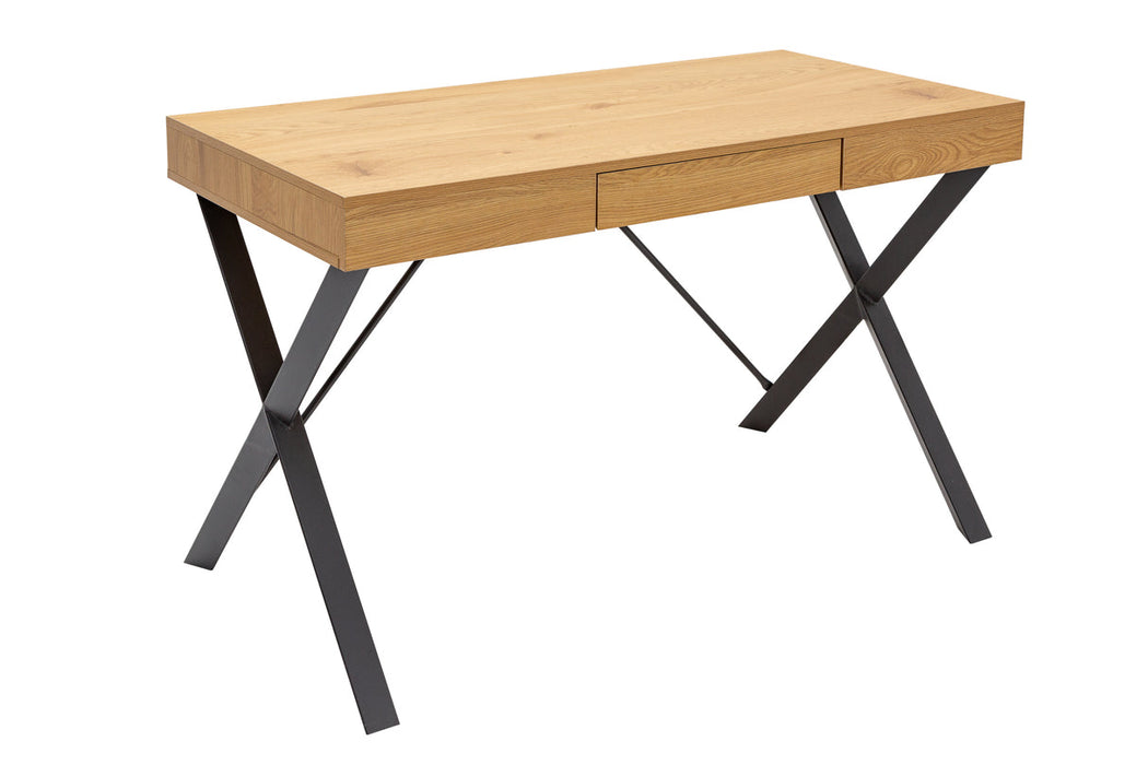 PALETTE Schreibtisch Cam Set 110cm Eiche-Optik