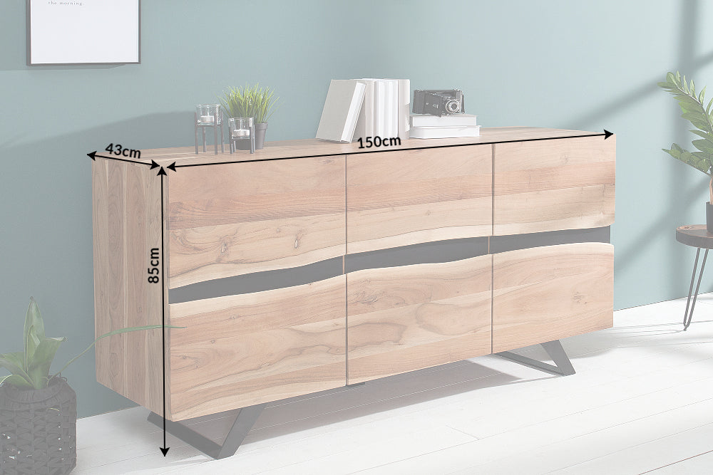 Sideboard Anden 150cm Akazie