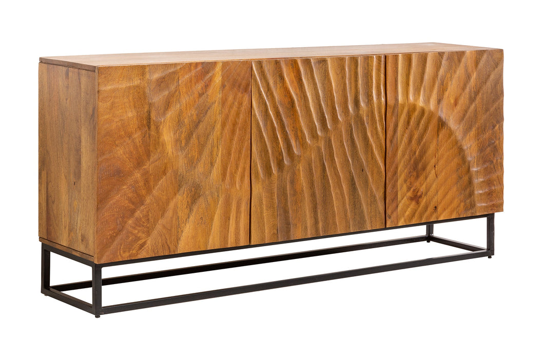 Sideboard Val Ferret 140cm Mango braun