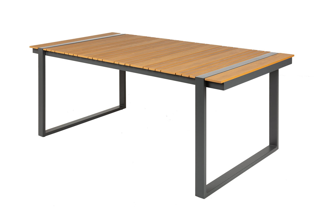 Garten-Esstisch Bay Lounge Polywood natur