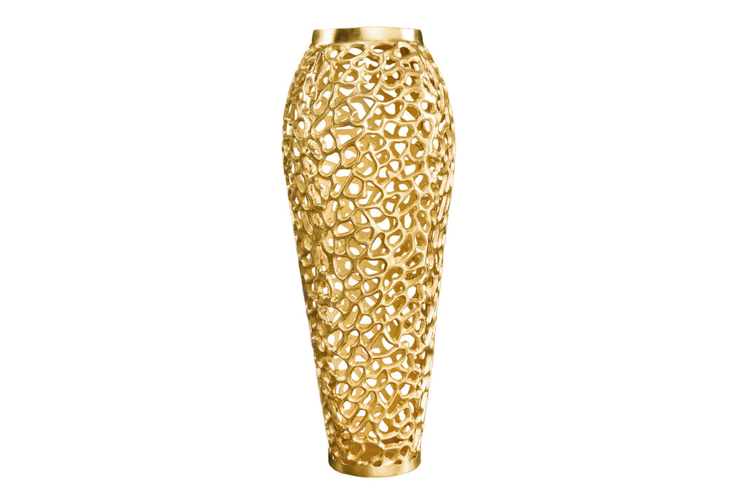 Dekovase Conceptual LEAF gold