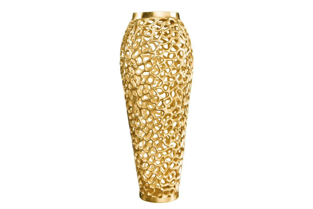 Dekovase Conceptual LEAF gold