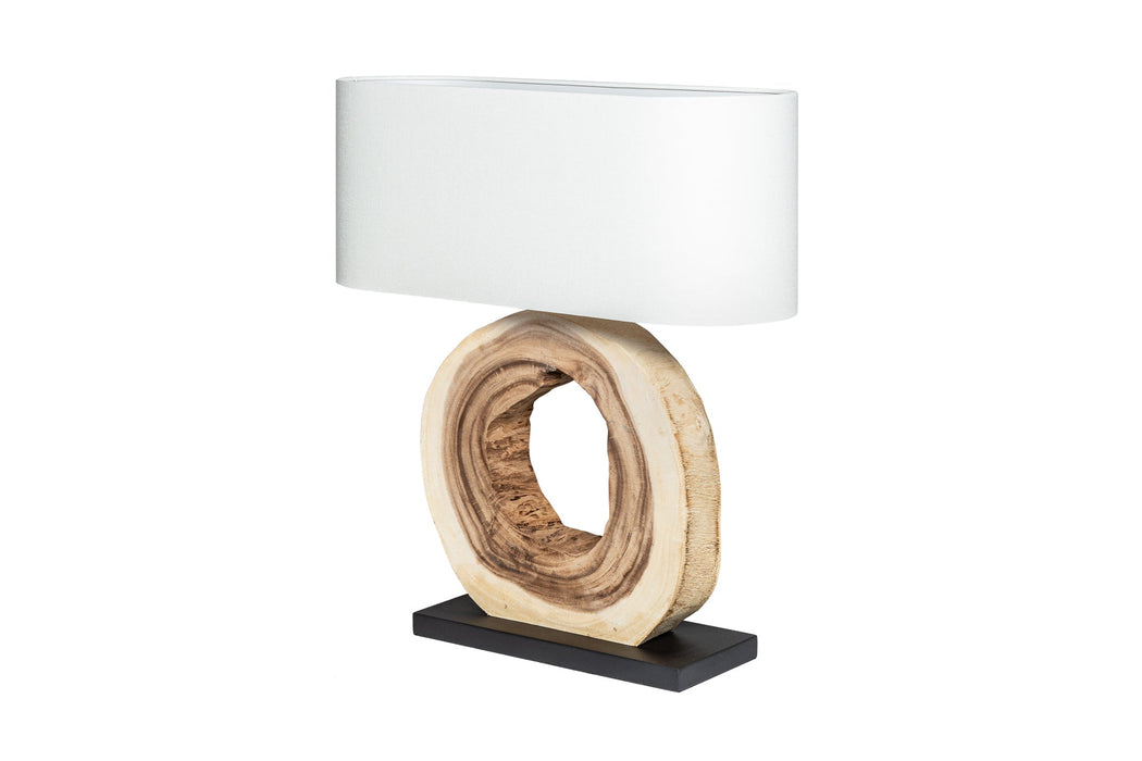 Tischleuchte Eco Art 63cm Regenbaum