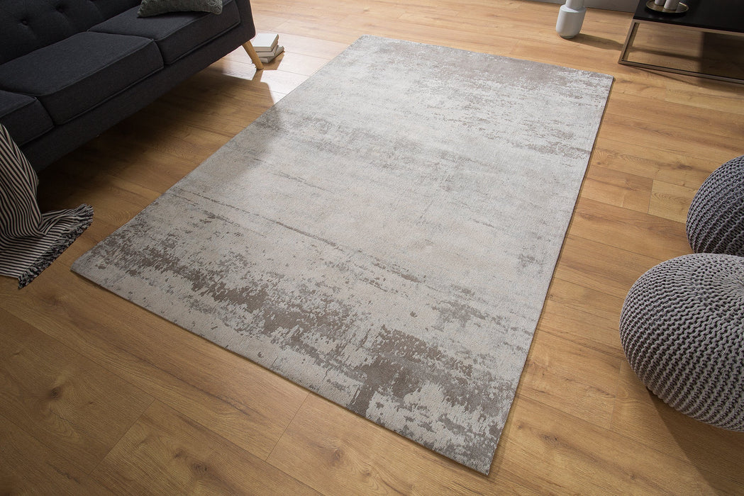 Teppich Contemporary Art 240x160 Greige Grau