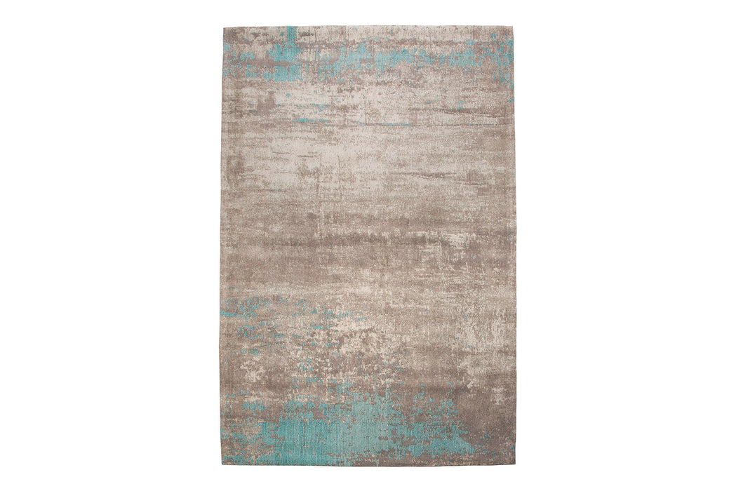 Teppich Contemporary Art 240x160cm Greige Blau