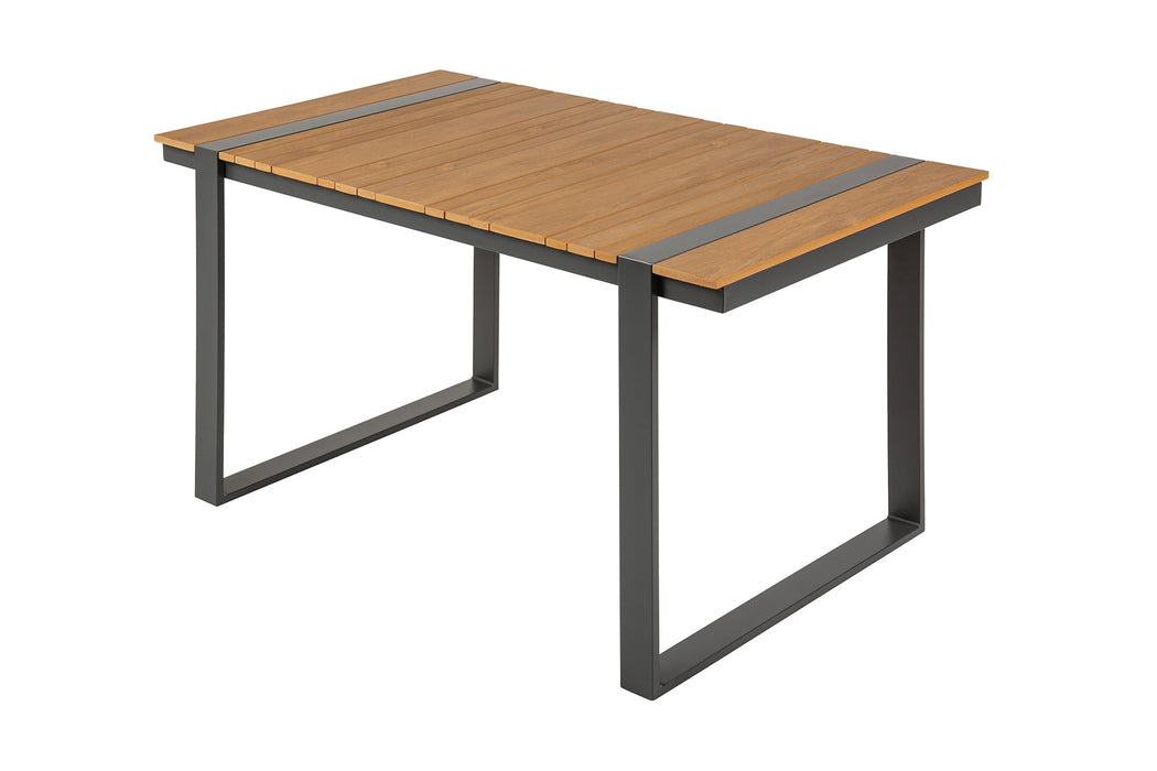 Garten-Esstisch Bay Lounge Polywood natur