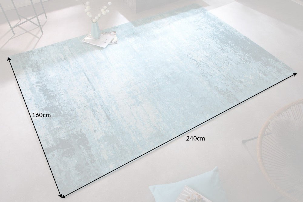 Teppich Contemporary Art 160-240cm Türkis