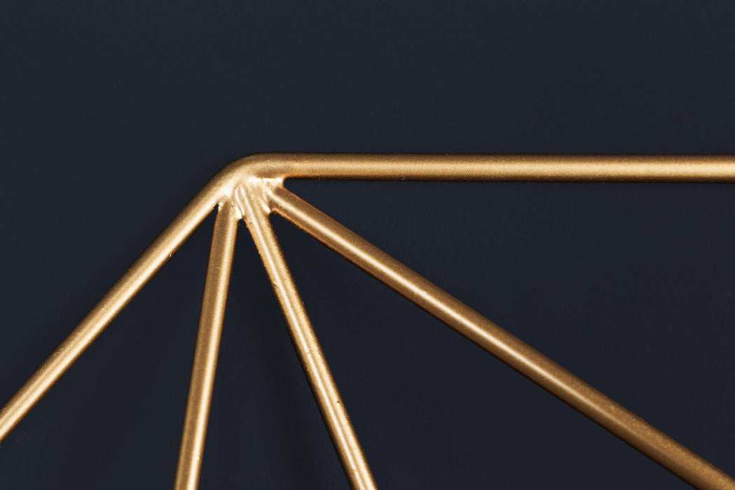Wandspiegel DIAMOND L 80cm Eisen gold