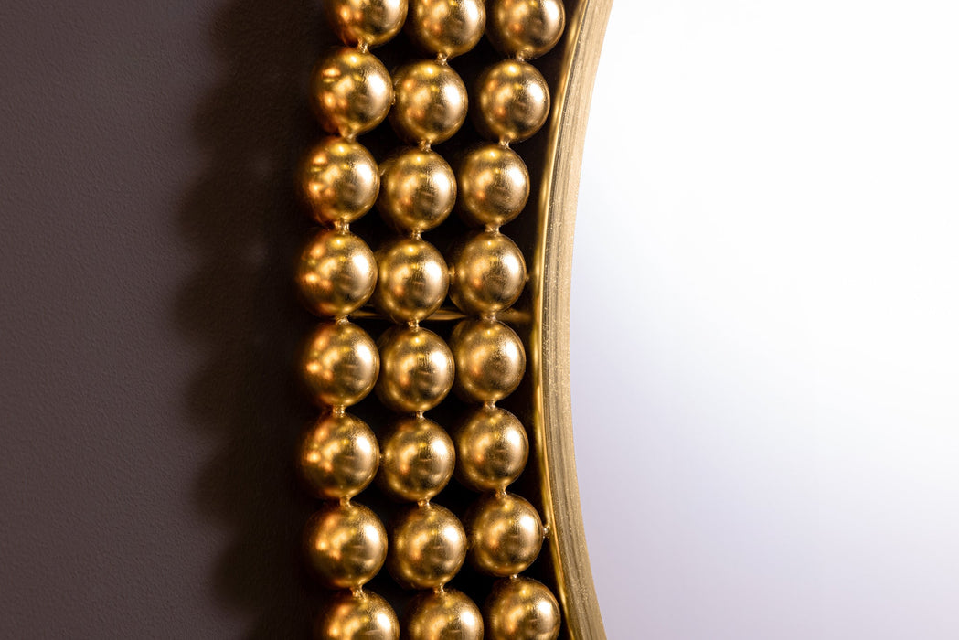 Wandspiegel gem 75cm Eisen gold