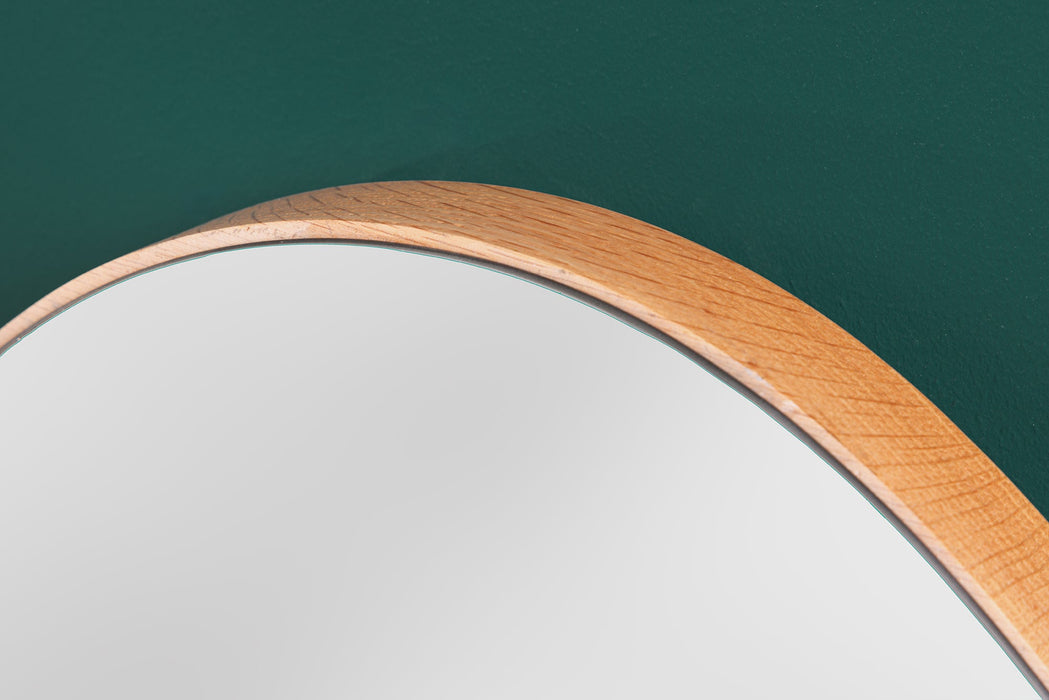 Wandspiegel Nella 70cm asymmetrisch Eiche natur