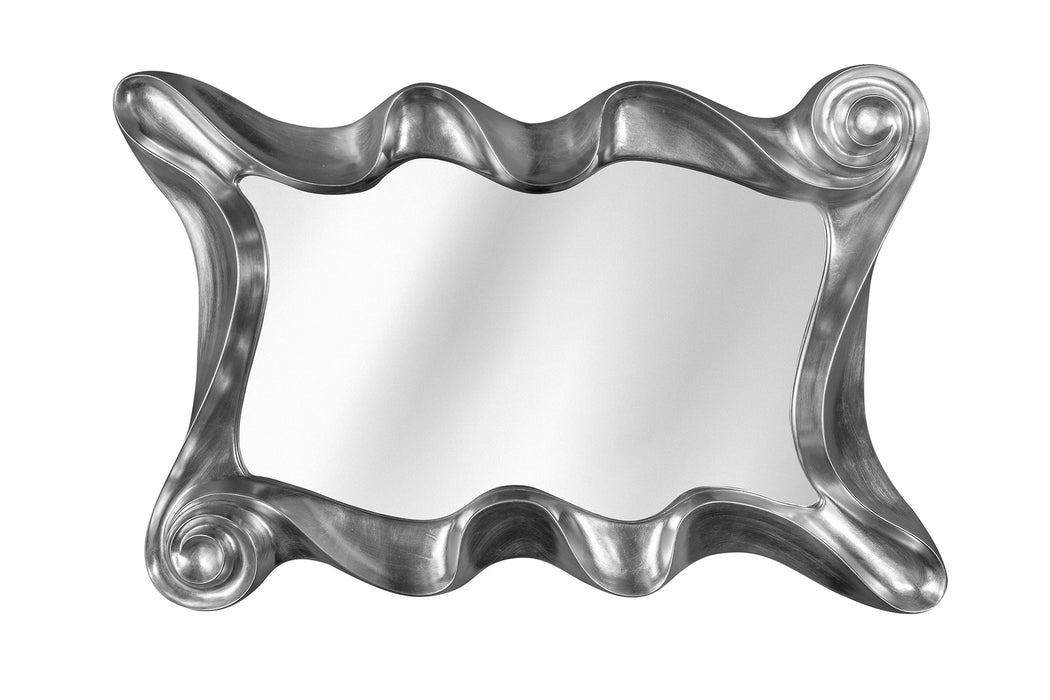 Wandspiegel Wunderland 160cm Silber