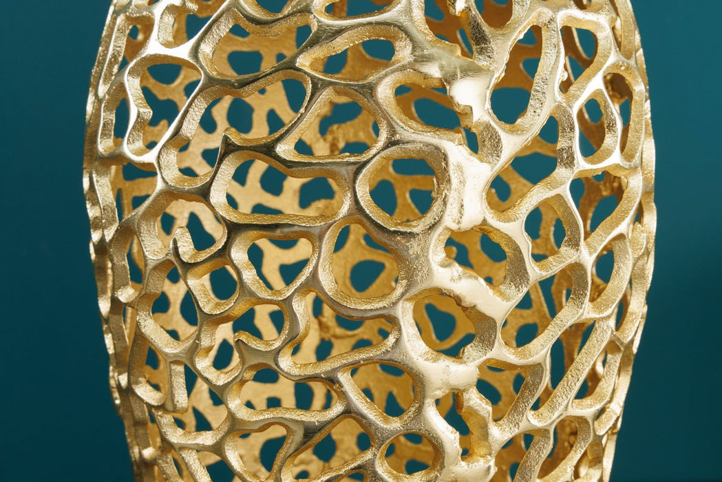 Dekovase Conceptual LEAF gold