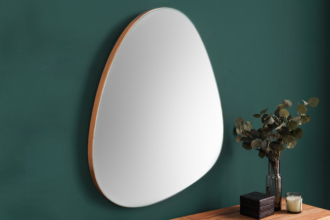 Wandspiegel Nella 70cm asymmetrisch Eiche natur