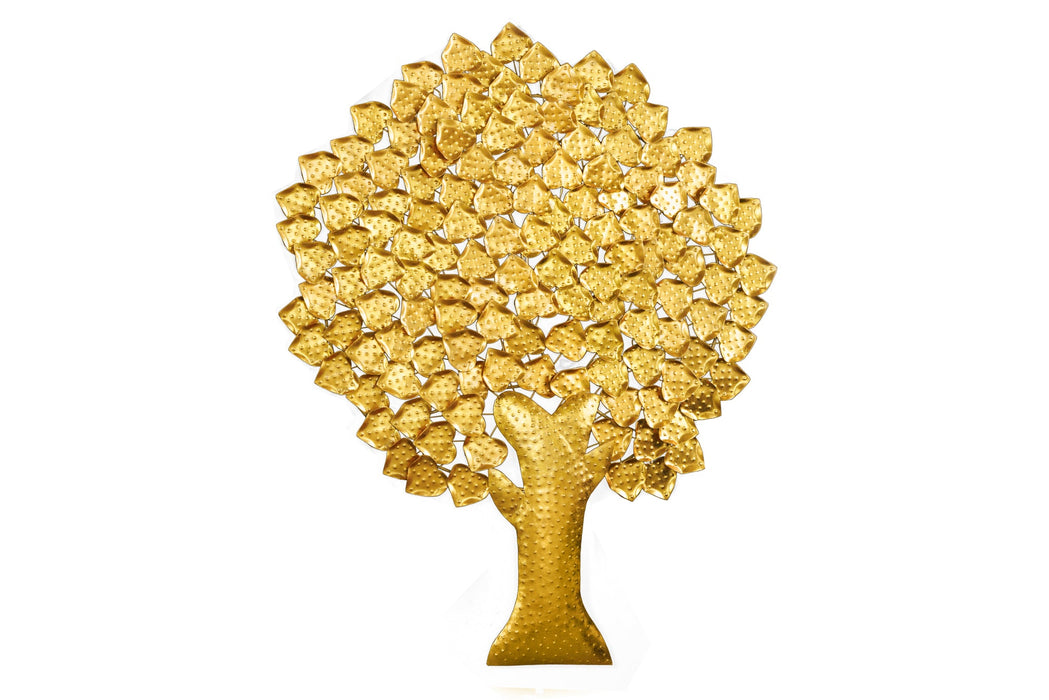 Wanddeko Goldbaum 170cm gold