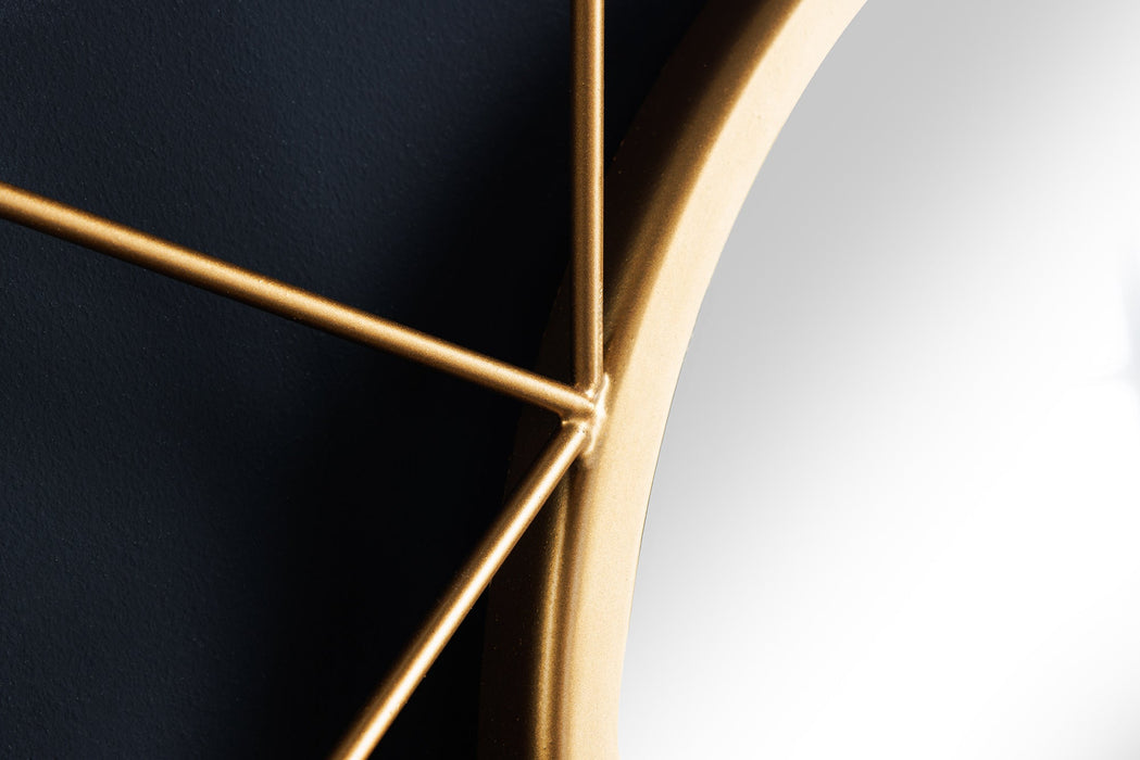 Wandspiegel DIAMOND L 80cm Eisen gold