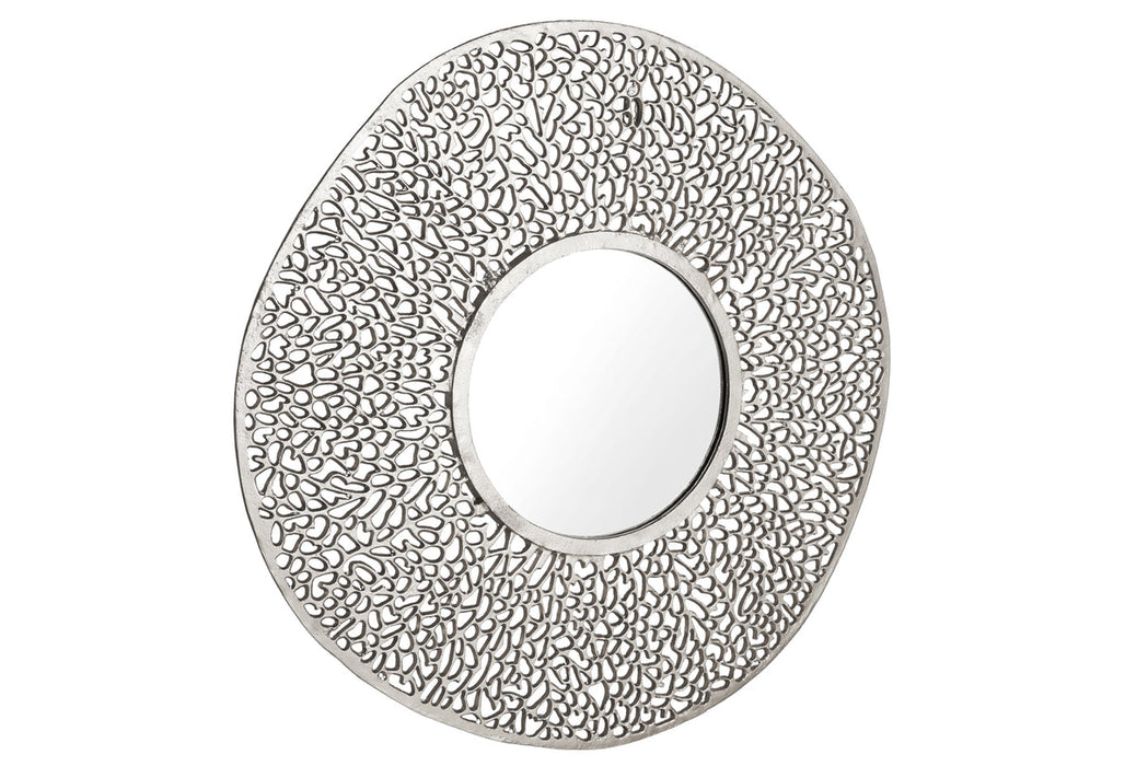 Wandspiegel Conceptual LEAF S 76cm silber