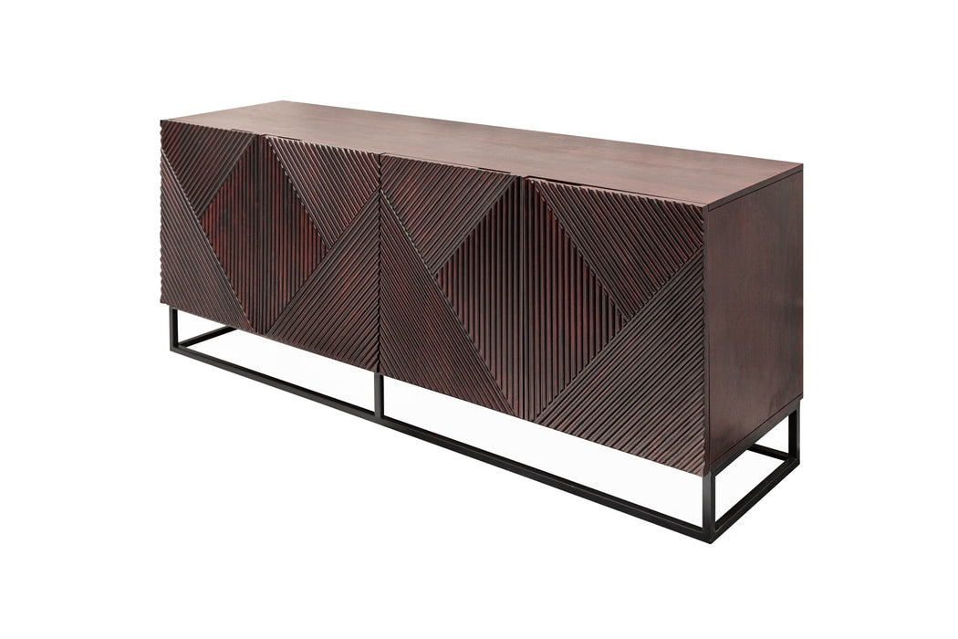 Sideboard Monte Bre 177cm Mango braun