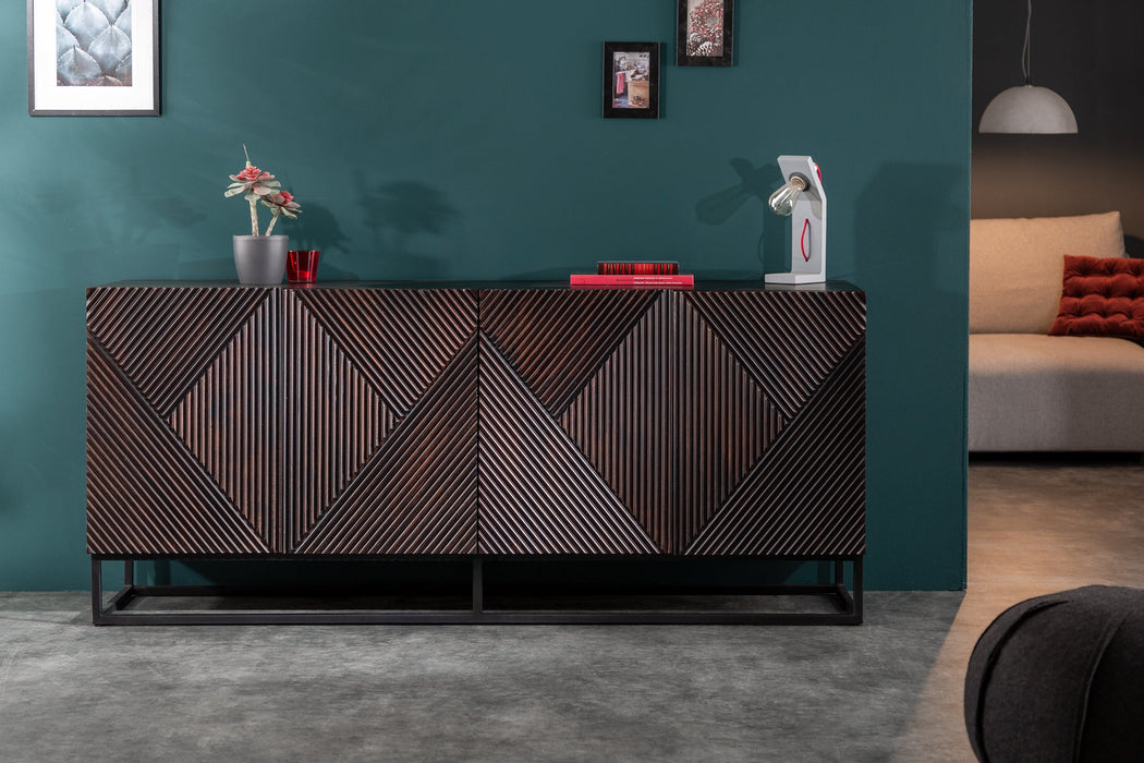 Sideboard Monte Bre 177cm Mango braun