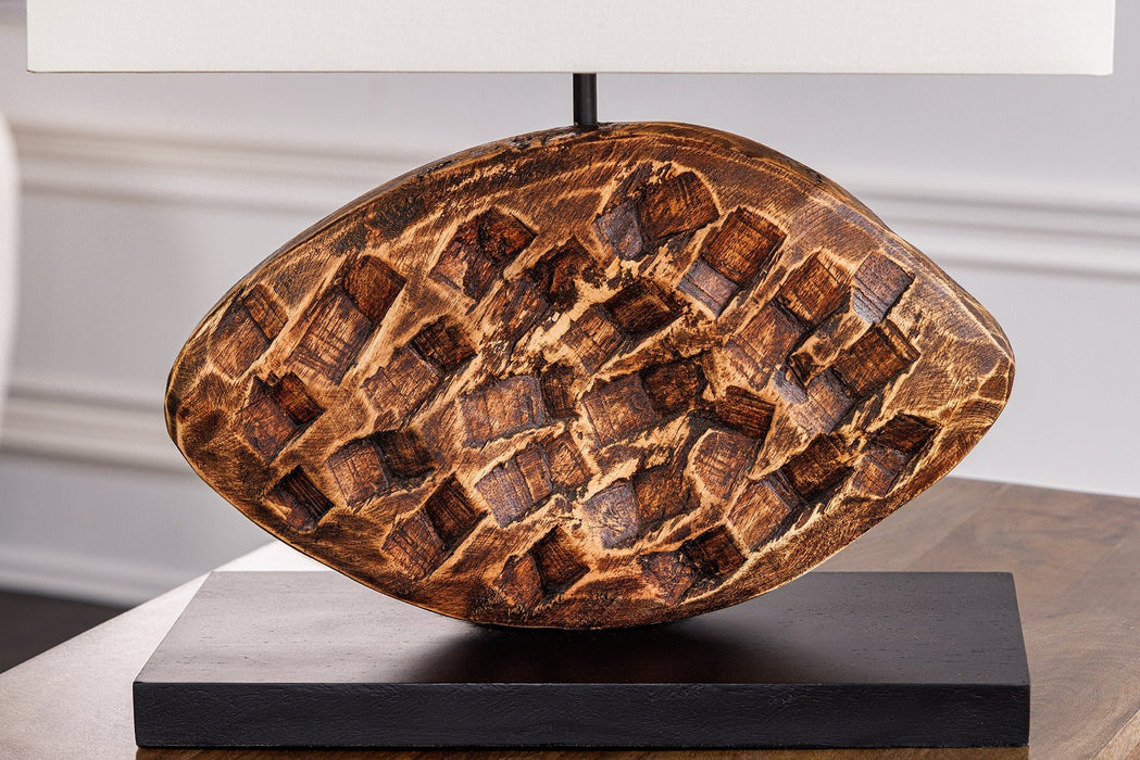 Tischleuchte Coral 50cm Akazienholz