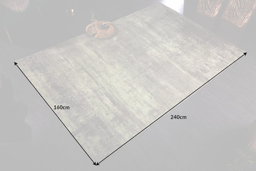 Teppich Contemporary Art 240x160cm grün beige