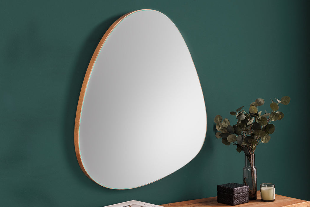 Wandspiegel Nella 70cm asymmetrisch Eiche natur