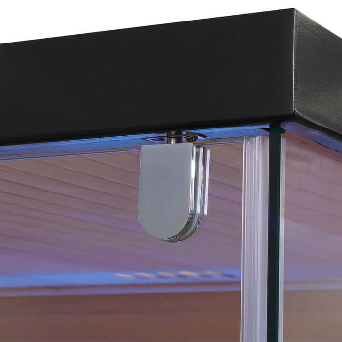 Indoor Sauna MATTERHORN 120 - Salzstein - Für 2 Personen