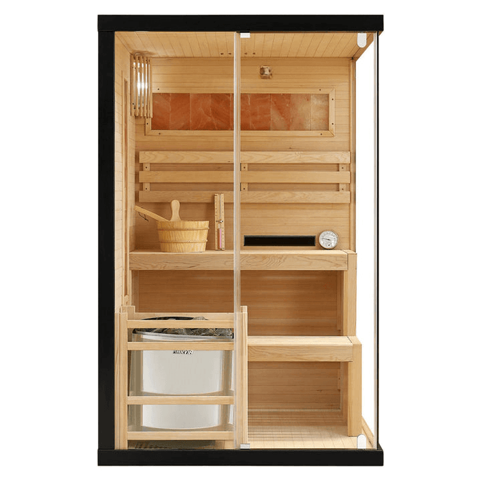 Indoor Sauna MATTERHORN 120 - Salzstein - Für 2 Personen