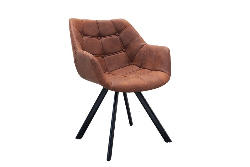 Stuhl Nordic Courturier antik braun