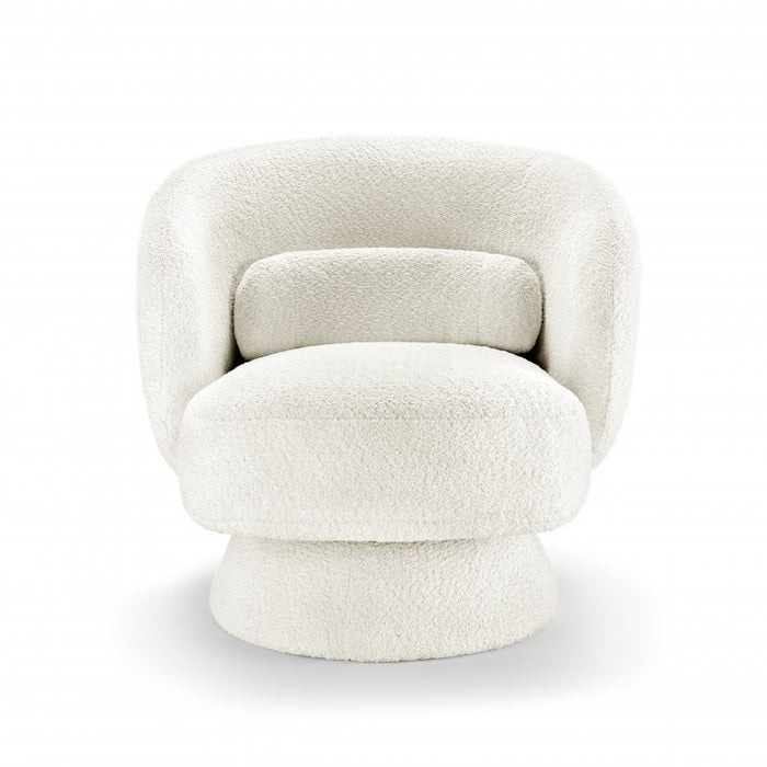 Sessel Samba Teddystoff weiß/ 43438