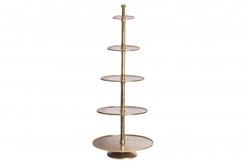 Etagere Conceptual 5er 150cm gold