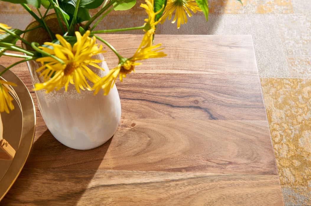 Couchtisch 110x60x40cm - Massivholz - Mango