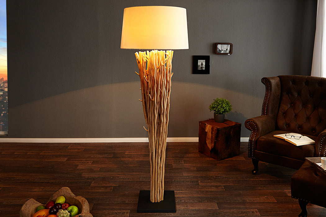 Stehleuchte aus Treibholz Bliss 175cm