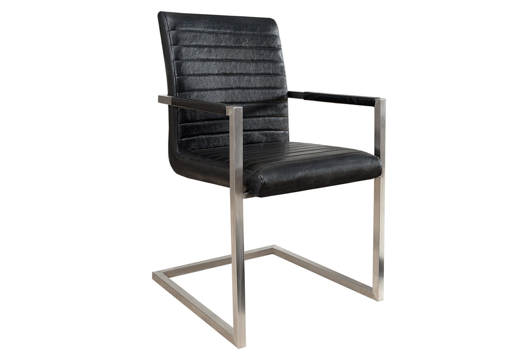 Freischwinger Penthouse Antik Schwarz