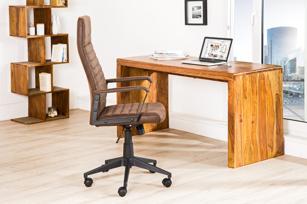 Bürostuhl Tuscany High braun vintage