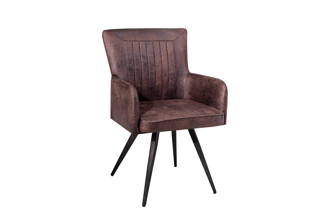 Stuhl Coupe antik braun