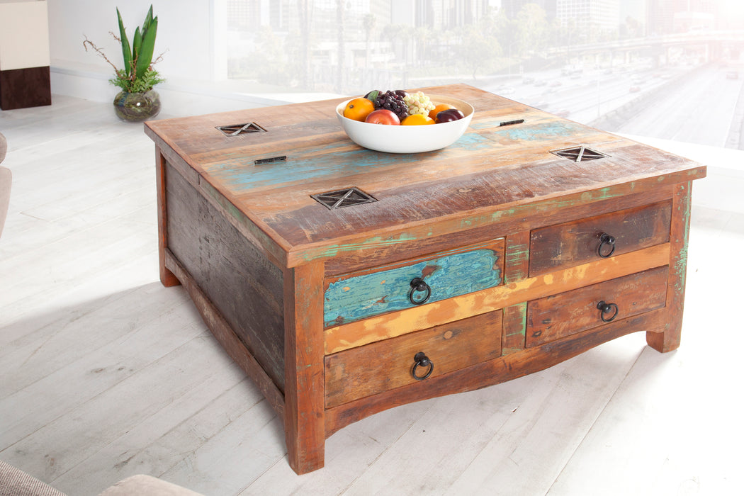 Couchtisch Grand Combin 70cm Recyclingholz