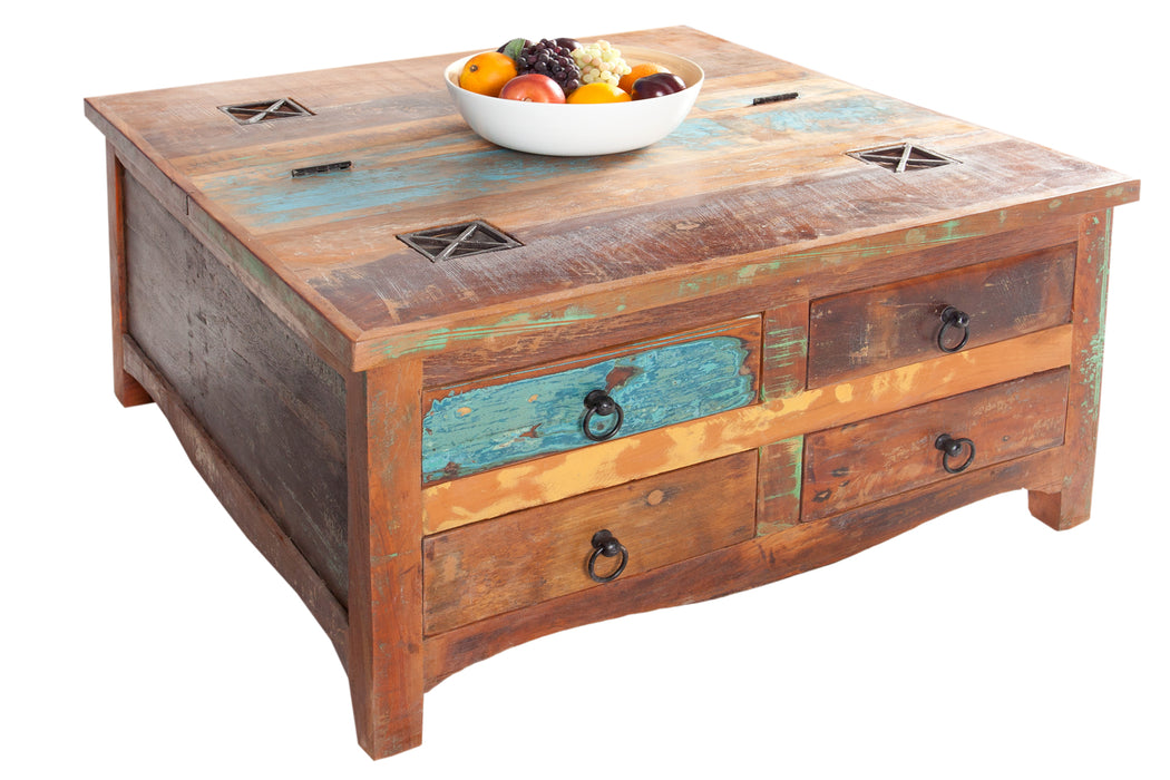 Couchtisch Grand Combin 70cm Recyclingholz