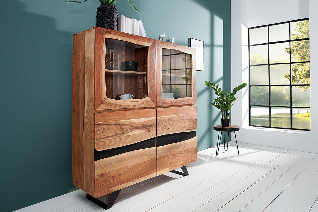 Highboard Anden 140cm Akazie