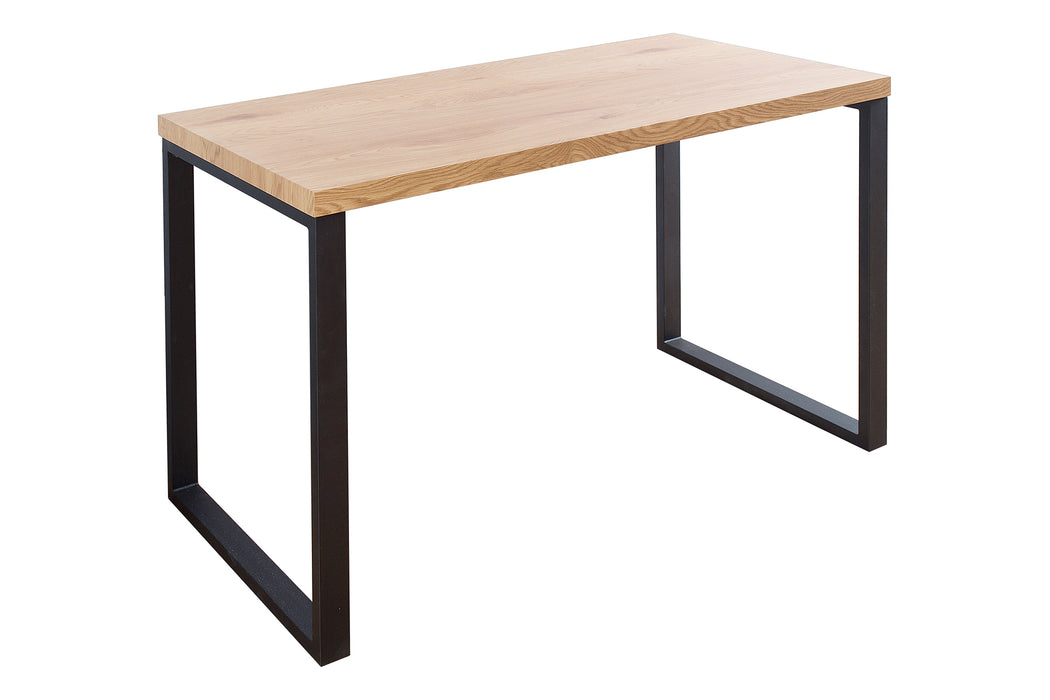 Schreibtisch Maple Desk 120cm schwarz Eiche