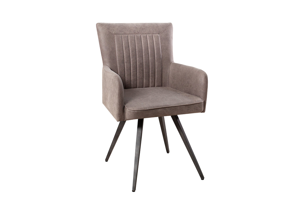 Stuhl Coupe antik grau taupe