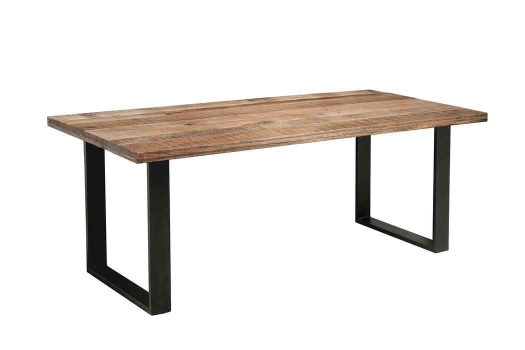 Esstisch Blacksmith 160cm Natur Mango