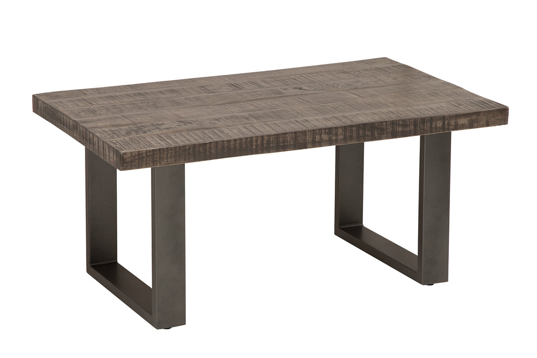Couchtisch Blacksmith 100cm grau Mango
