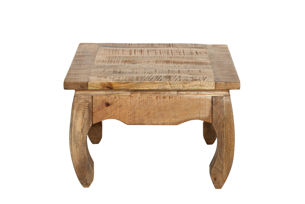 Couchtisch Lotus Antique 60cm Mango