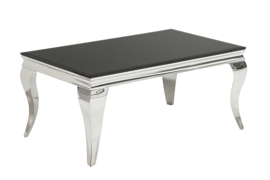 Couchtisch Barock 100cm schwarz