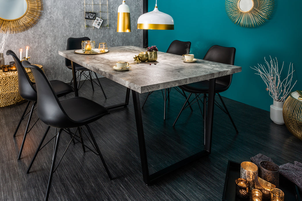 Esstisch Penthouse 160cm Beton-Optik