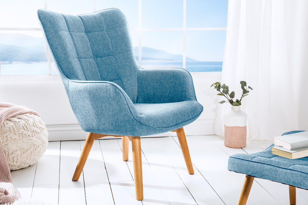 Sessel Nordica hellblau