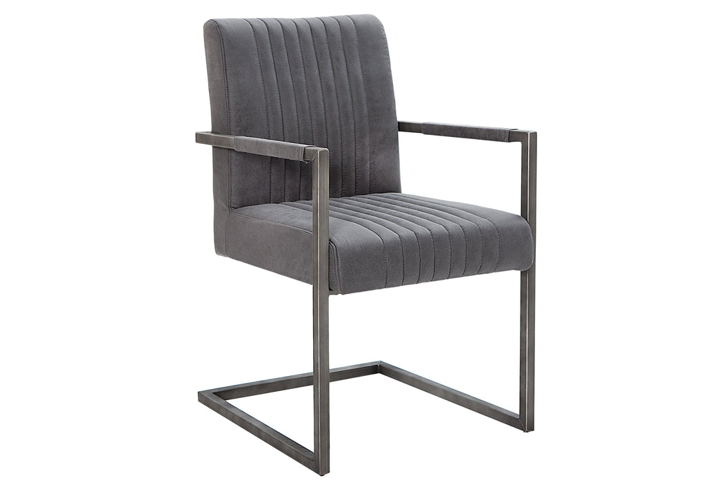 Freischwinger Grand Hudson Vintage Grau Arml.