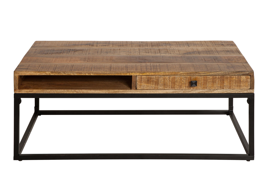 Couchtisch Blacksmith 100cm natur Mango