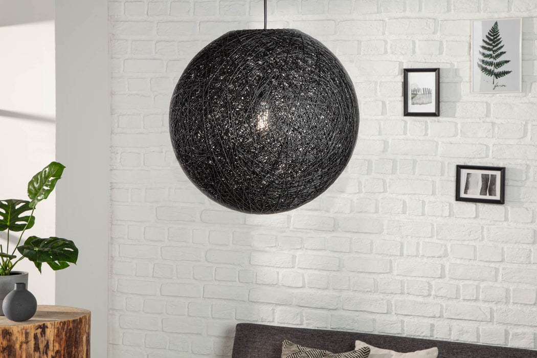 Hängeleuchte Cocon 35cm schwarz